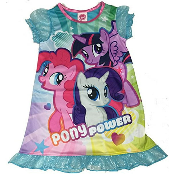My Little Pony Girls Nightgown Nightdress 